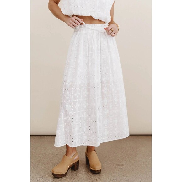 Bridget Eyelet Skirt - Picture 4 of 5